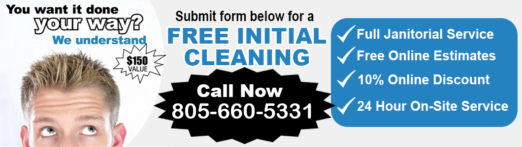 Ventura Oxnard commercial cleaning special offer